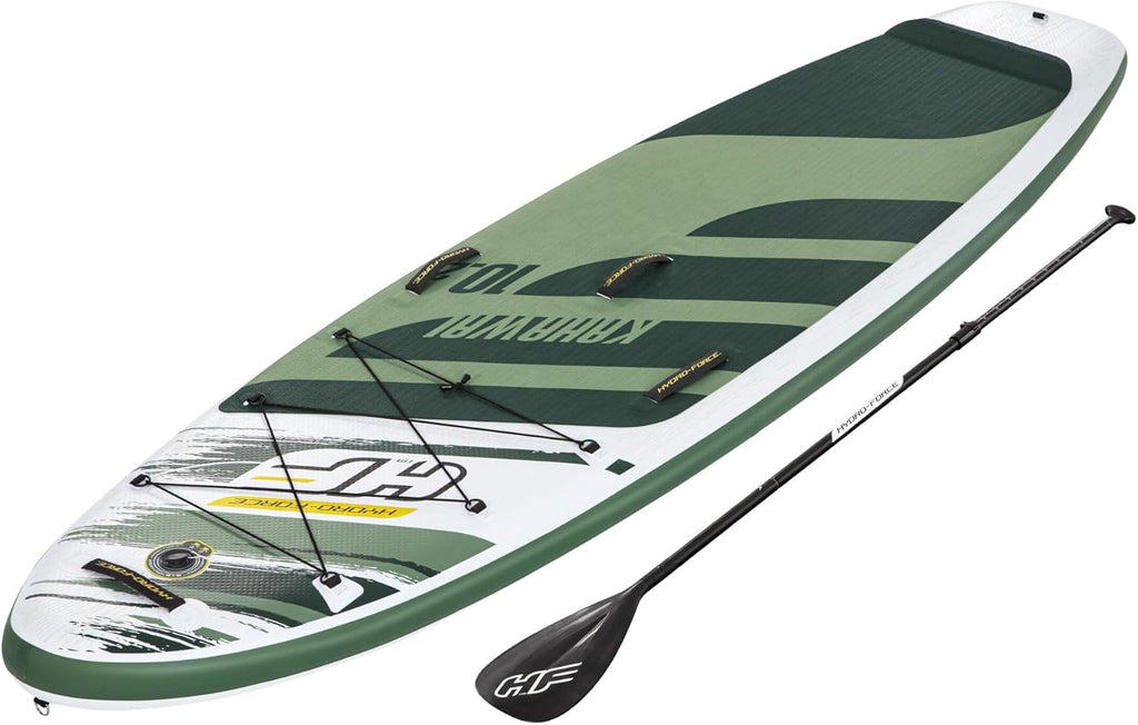 Bestway Hydro-Force Kahawai Inflatable SUP Stand Up Paddle Board with Paddle, Carry Bag and Pump