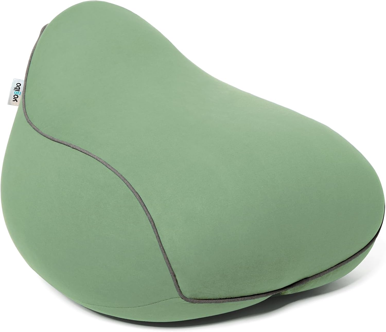 Yogibo Lounger Small Bean Bag Lounge Chair for Adults, Kids and Teens, Soft, Plush, Comfy, Sensory, Gaming Beanbag, Washable Cover, Fern
