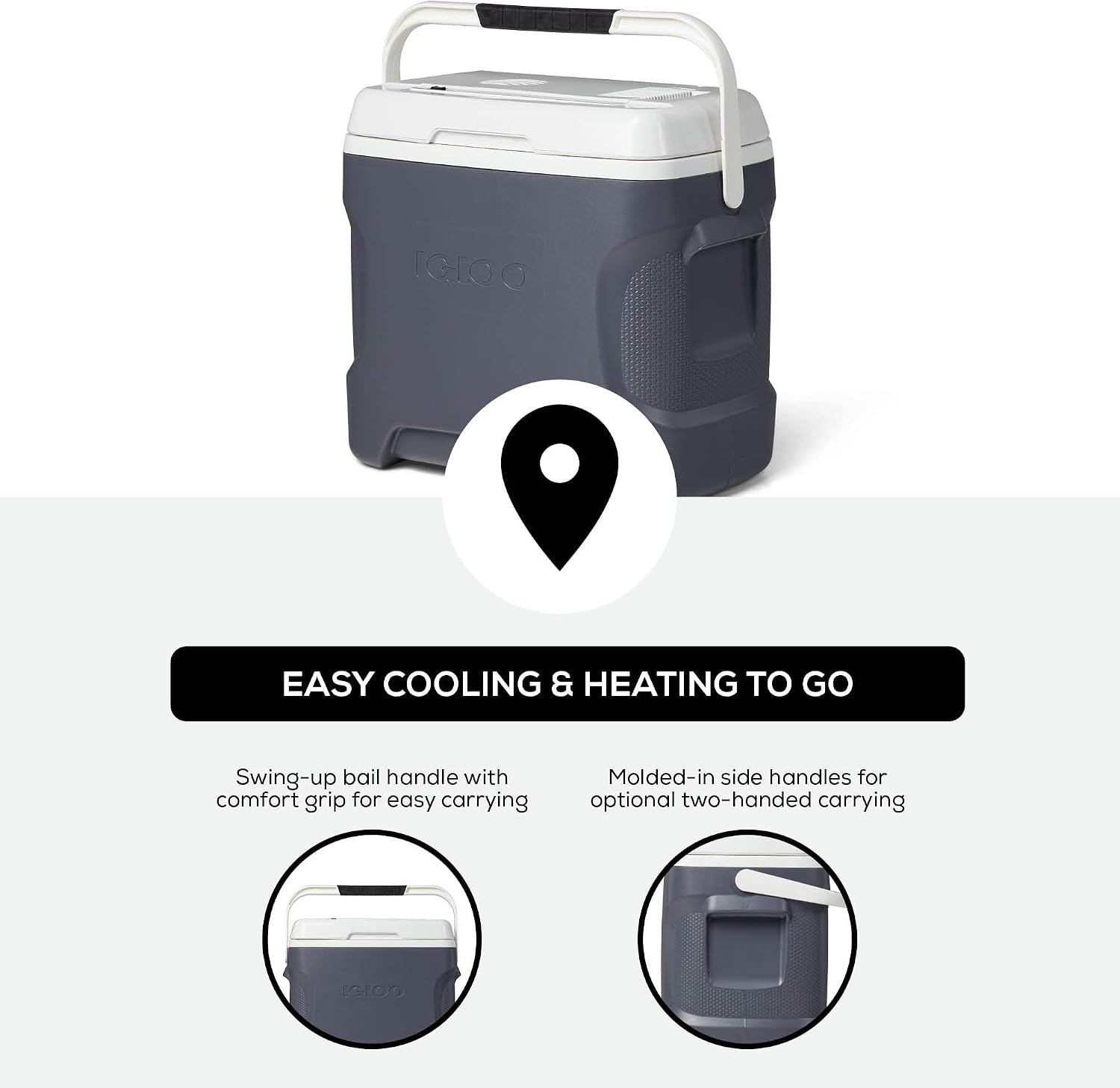 Igloo Iceless Thermoelectric Cooler | Portable Electric Plug-in Coolers