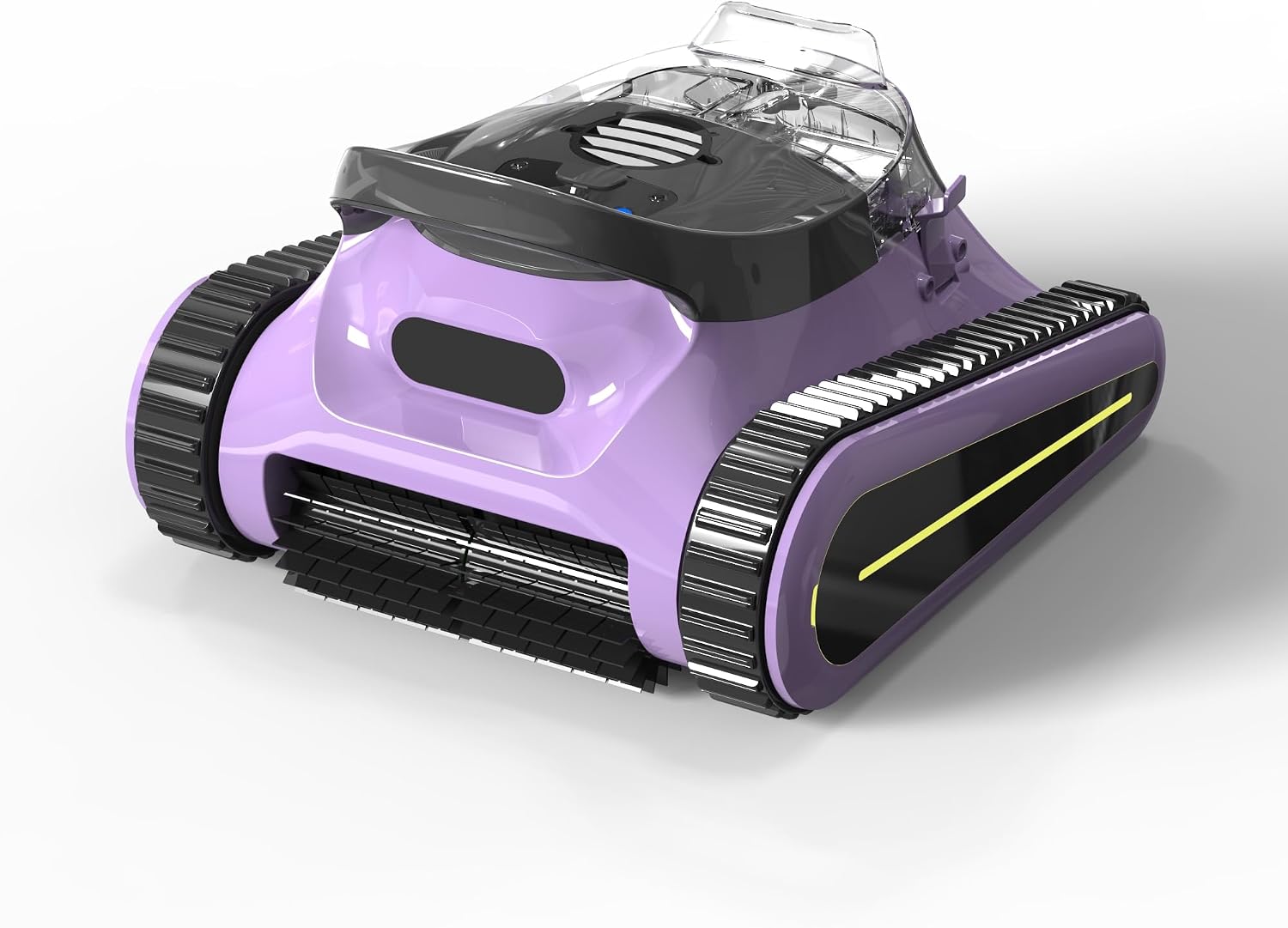 Pool Vacuum for Above Ground Pool for In Ground Pools, 2.5h Runtime, Cordless Robotic Pool Cleaner with 2024 Upgraded Motor, Wall Climbing, Intelligent Route Planning（Purple Black）