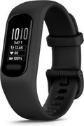 Garmin vívosmart® 5, Fitness Tracker, Long-Lasting Battery, Simple Design, Black (Renewed)