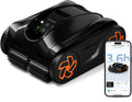 iGarden Robotic Pool Cleaner K Series, Cordless Pool Vacuum Robot for Inground & Above Ground Pools, Smart Navigation, Touchscreen, Self-Parking, Cleans Floor, Wall & Waterline, 220 Min