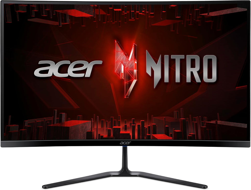 Acer Nitro 27 1500R 16:9 Curved Zero-Frame FHD 1920 x 1080 Gaming Monitor | AMD FreeSync Premium | Up to 280Hz Refresh | 1ms VRB | One Display Port 1.4 & Two HDMI 2.0 Ports | ED270 Zbmiipx (Renewed)