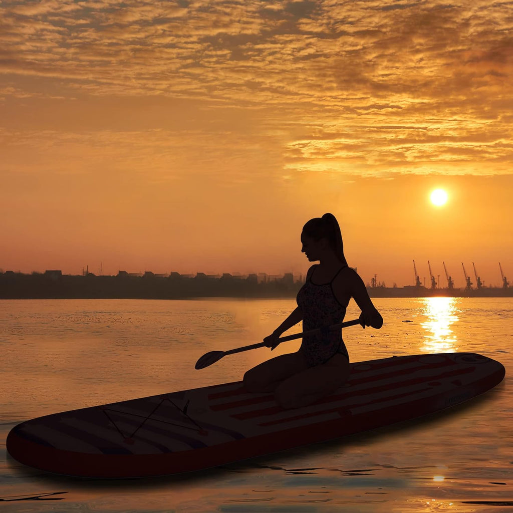 [Monsoon] Inflatable Stand Up Paddle Board SUP Paddleboard with Accessories and Carry Bag Bundle