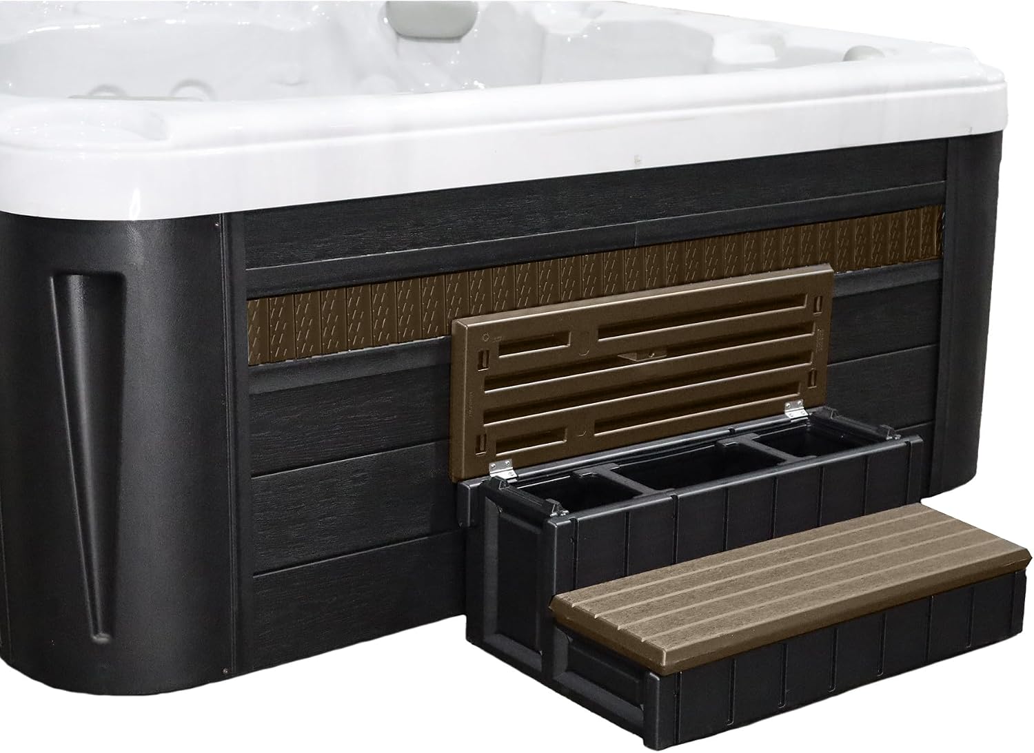 Confer Plastics Storage Step - Portabello