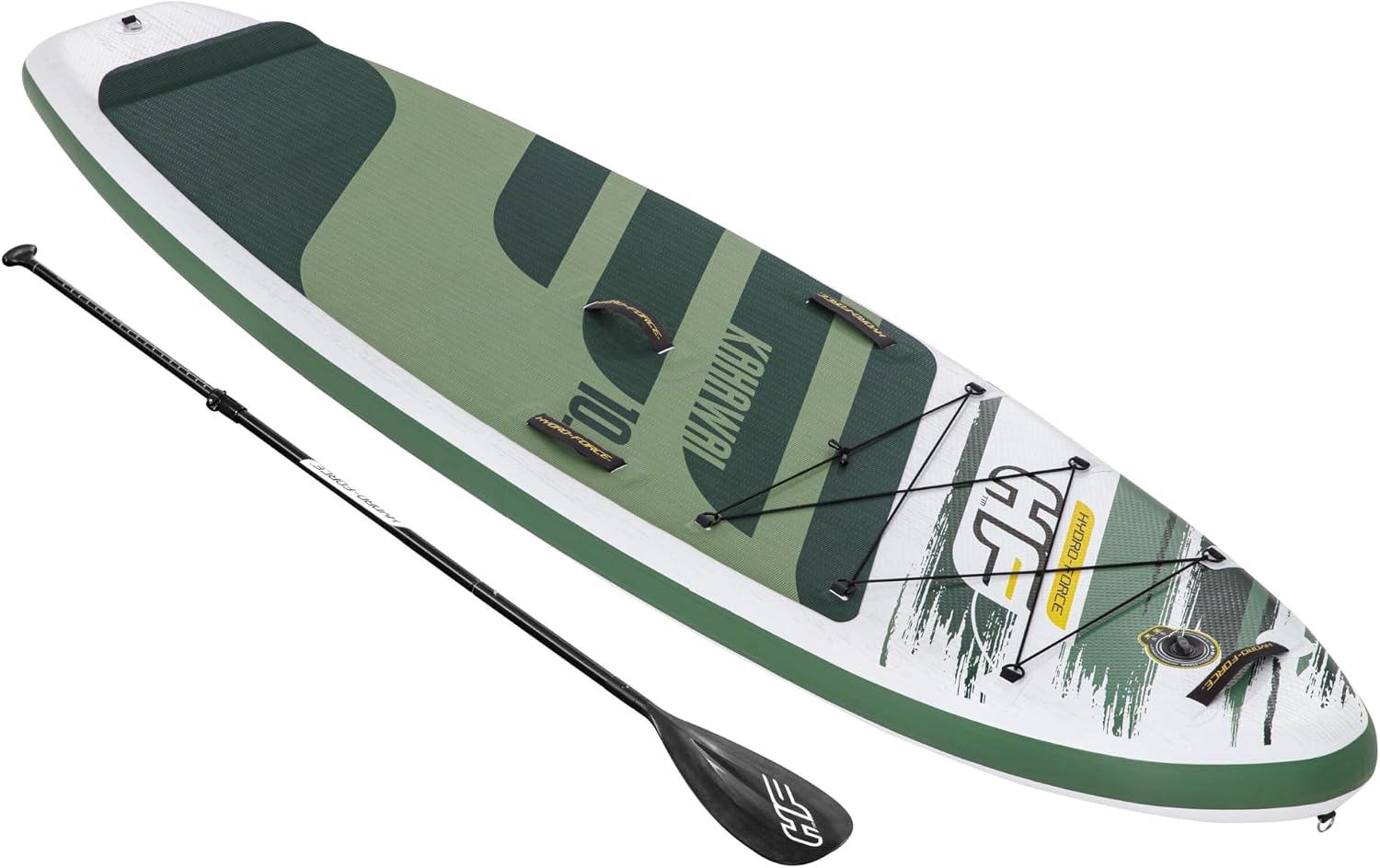 Bestway Hydro-Force Kahawai Inflatable SUP Stand Up Paddle Board with Paddle, Carry Bag and Pump