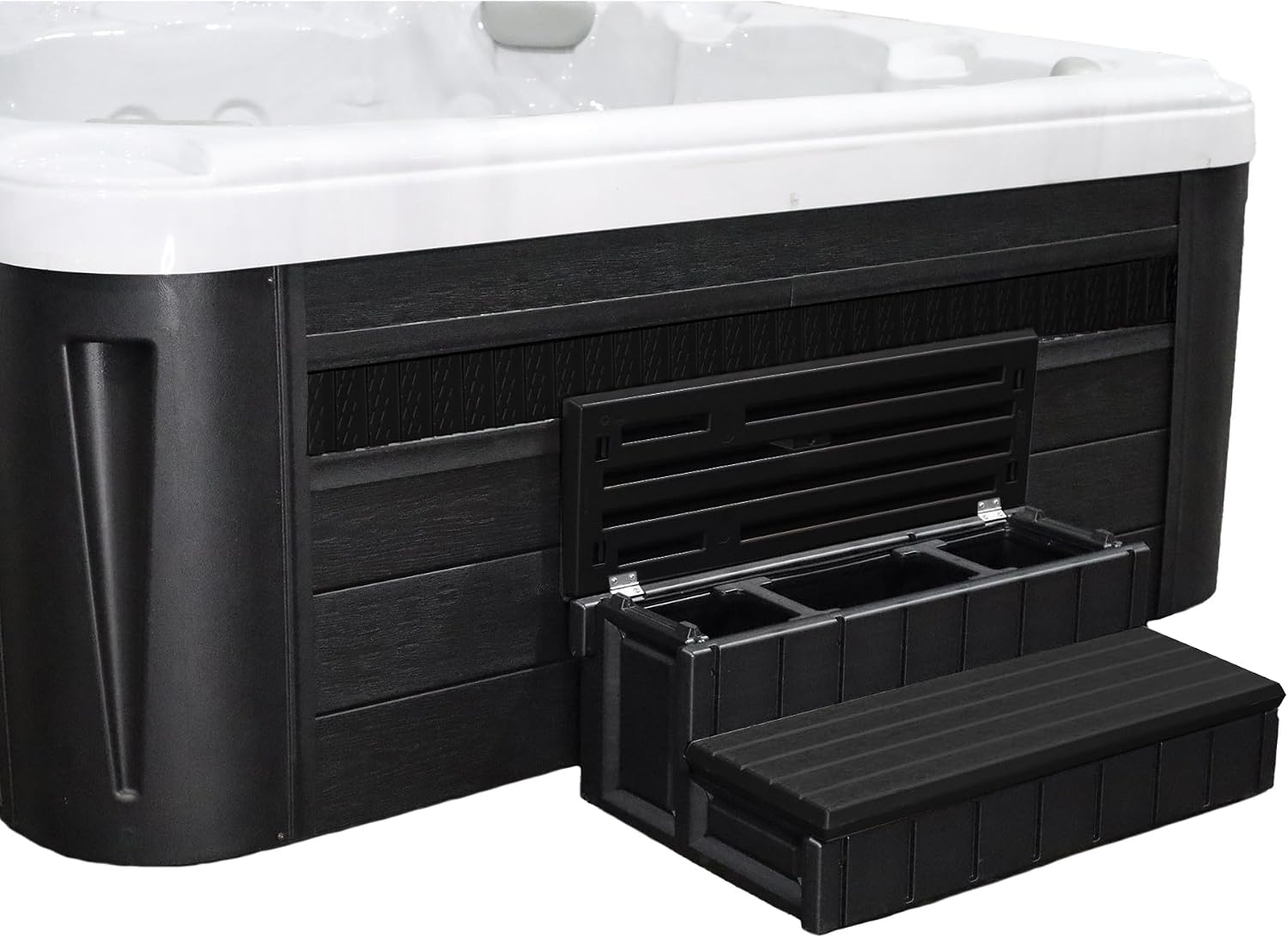 Confer Plastics Storage Step - Black