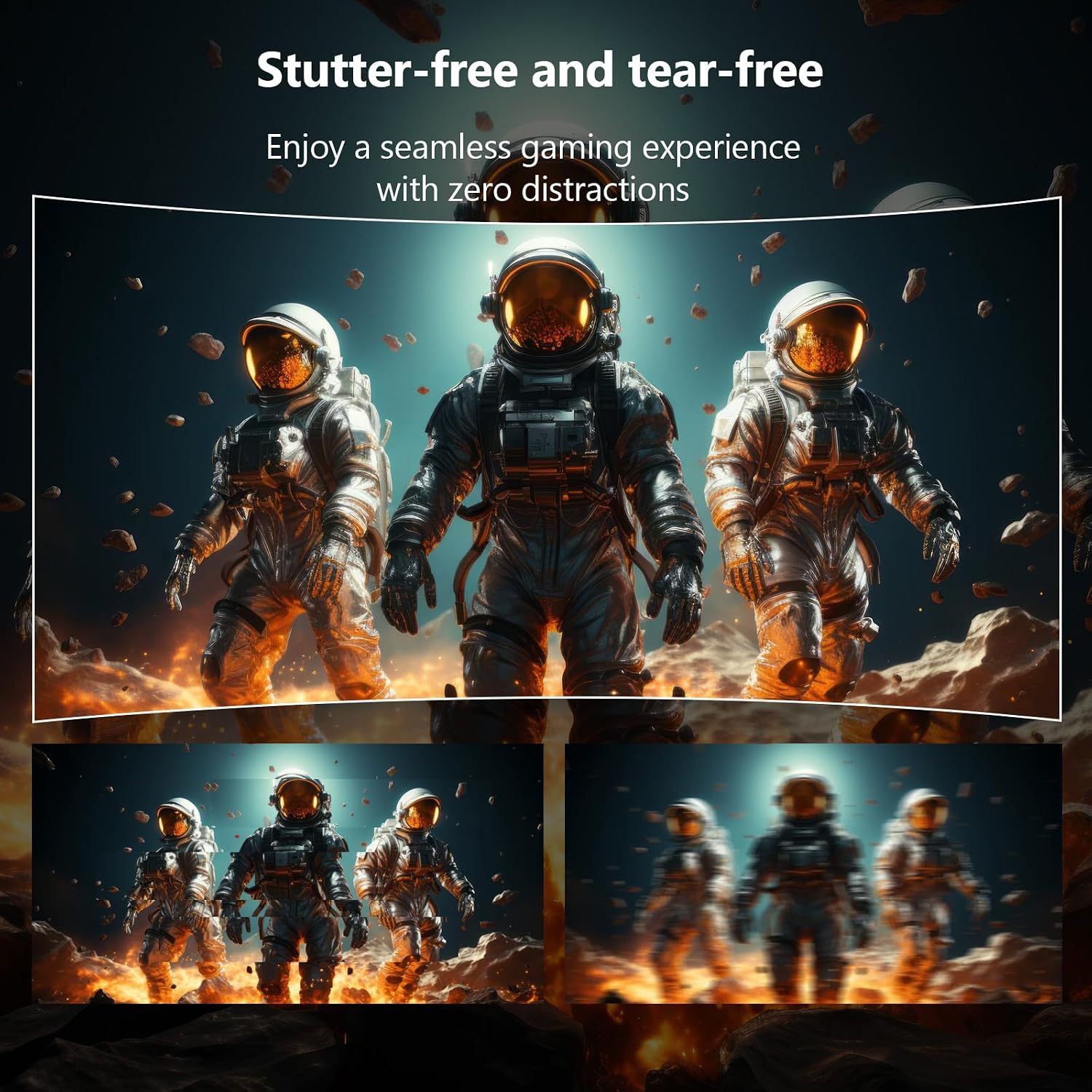 Z-Edge 27 inch Curved Gaming Monitor, FHD 1080P 240Hz 280Hz Curved 1500R Computer Monitor, Fast MPRT 1ms, FreeSync, Low Blue Light, 350nits, 16.7M Colors, 4000:1 Contrast, UG27P 2X DP and 2X HDMI
