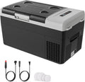 EKOJUCE Portable 12V Refrigerator, 22 Quart Compressor Electric Cooler, 12V Fridge -4℉-68℉, Portable Freezer for Camping, RV, Outdoor