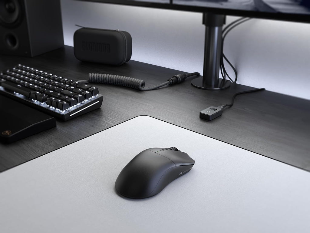 Glorious Gaming Model O 2 PRO 4K/8K Wireless Gaming Mouse - 2.4GHz Wireless 1ms delay, 4K/8K Polling, 100M clicks, 59g Ultralight, Long Battery Life, 26K DPI BAMF 2.0 Sensor, 6 Buttons