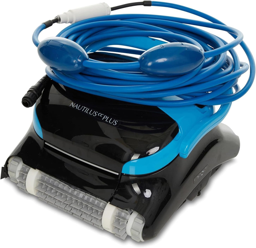 99958821-60ft Blue Cable Only Compatible with Dolphin Pool Robot Nautilus CC Plus WiFi, Includes 2 Big Floats and Swivel for Tangle-Free Operation, Pool Robot Cable 99958821-3 Pin