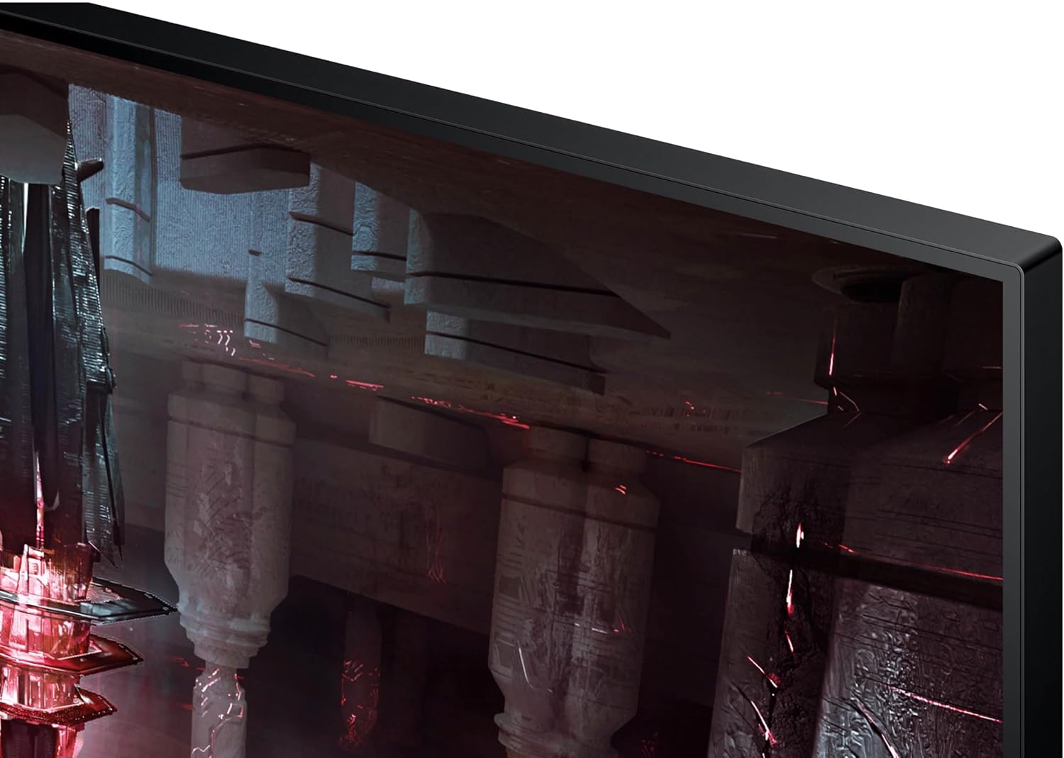 SAMSUNG 27-Inch Odyssey G51C Series QHD Gaming Monitor, 165Hz, 1ms, VESA Display HDR10, AMD FreeSync Premium, Black Equalizer, Virtual Aim Point, LS27CG512ENXZA