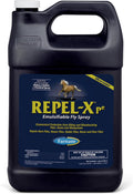 Farnam Repel-X pe Fly Spray Concentrate for Horses & Dogs – Horse Fly Spray & Insect Repellent for Mosquitoes, Ticks & Gnats – 128 oz Concentrate Makes 32 Quarts