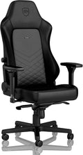 noblechairs Hero Gaming Chair/Office Chair with Lumbar Support, PU Faux Leather, Black