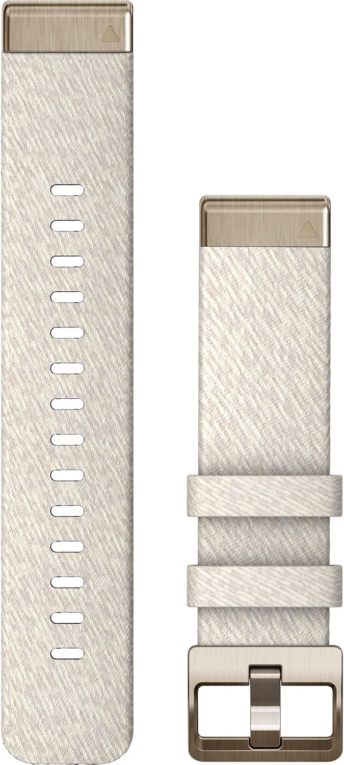Garmin QuickFit 20 Cream Heathered Nylon Band