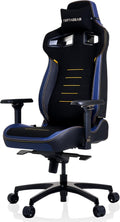 Vertagear PL4800 Ergonomic Big & Tall Gaming Chair Featuring ContourMax Lumbar & VertaAir Seat Systems - RGB LED Kits Upgradeable - Midnight Blue