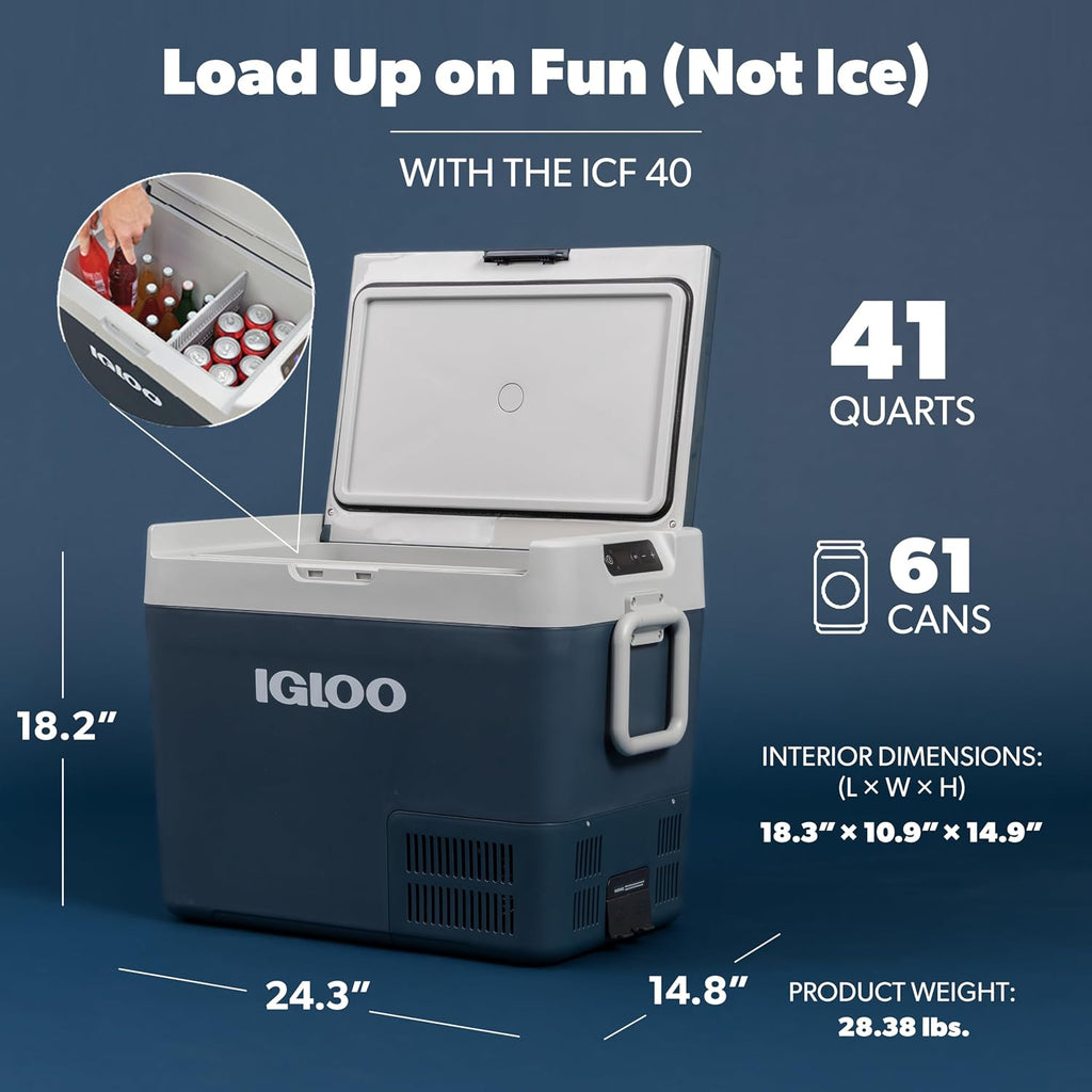 Igloo ICF Electric Compressor Cooler