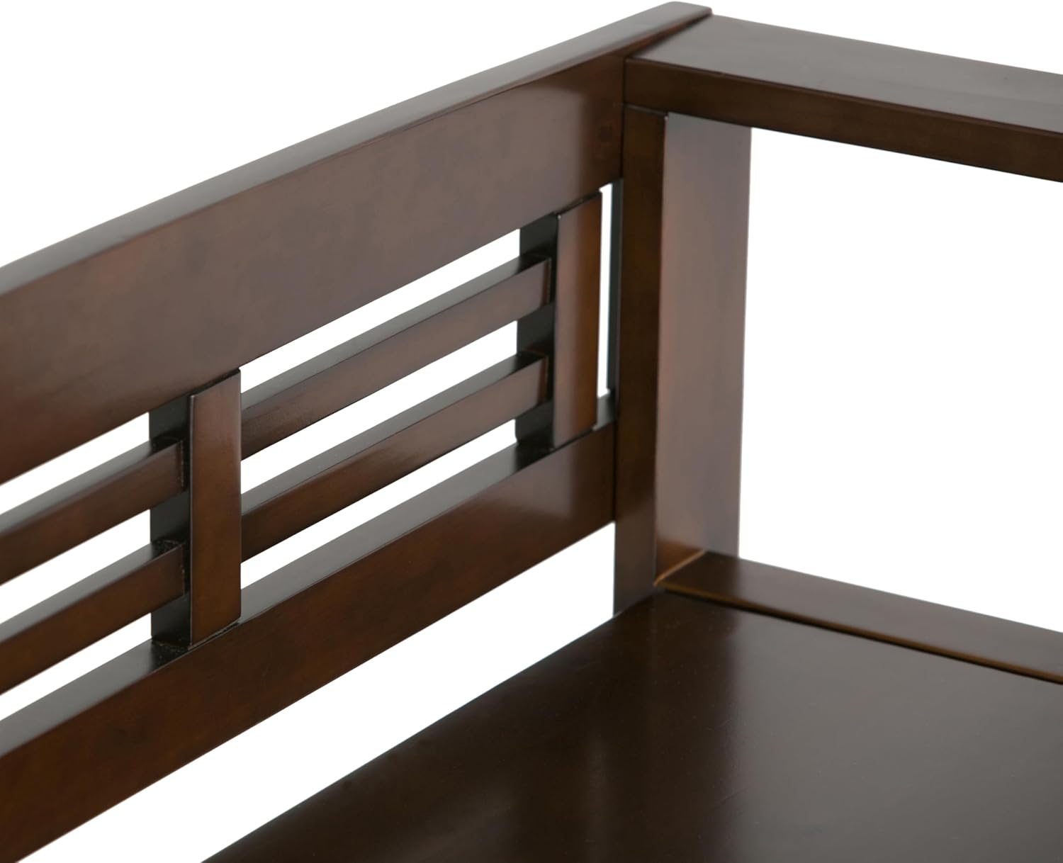 SIMPLIHOME Adams Entryway Storage Bench - 48 inch Wide Solid Wood Hallway Seat in Rustic Medium Brown, Contemporary Bench for Entryway or Living Room with Lift-Up Lid and Spacious Storage