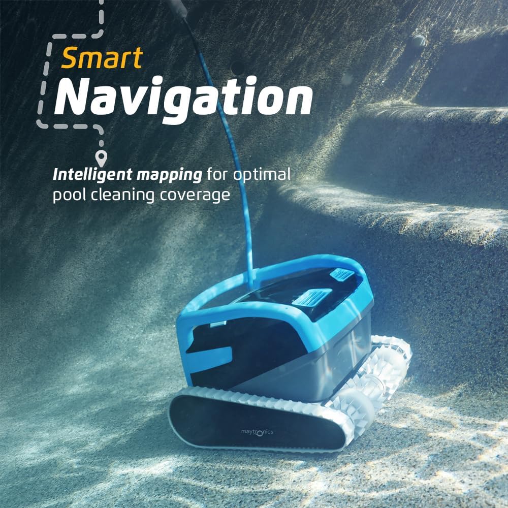 Dolphin (Upgraded 2026) Nautilus Titan Wi-Fi Automatic Robotic Pool Vacuum Cleaner Waterline Scrubbing, Multi-Layer Filtration, Ideal for Inground Pool up to 50 FT in Length