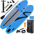 TLSUNNY 10FT Inflatable Stand Up Paddle Board, 3 Fins Paddleboard with Full SUP Accessories for All Skill Levels, Portable Two-Way Hand Pump and Carry Bag, 400LBS