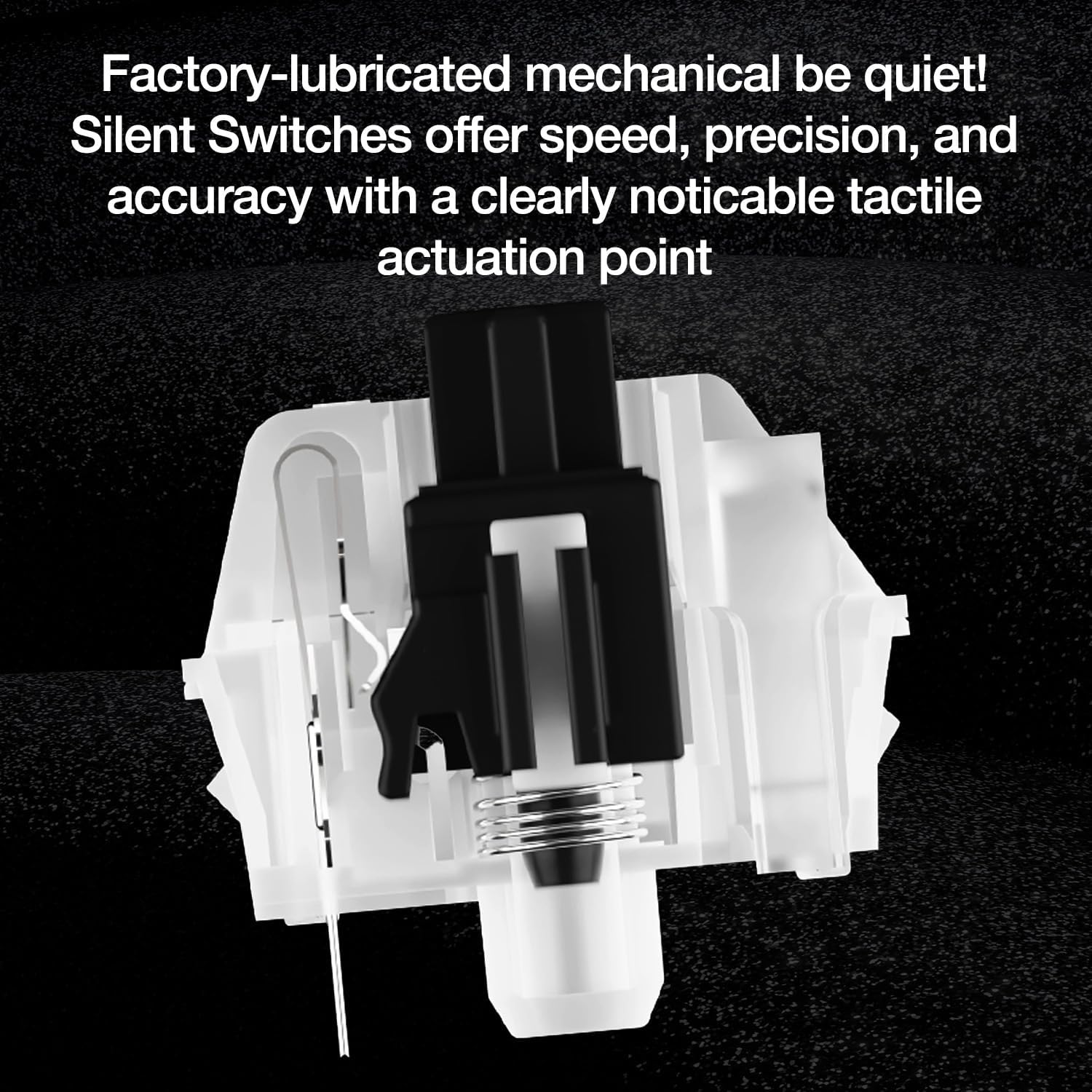 be quiet! Dark Mount Mechanical Keyboard | Tactile | Hot-Swappable Lubricated Silent Switches | Detachable Numpad and Media Dock | Programmable ARGB Keys | Quality PBT Double Shot Keycaps | BT002US