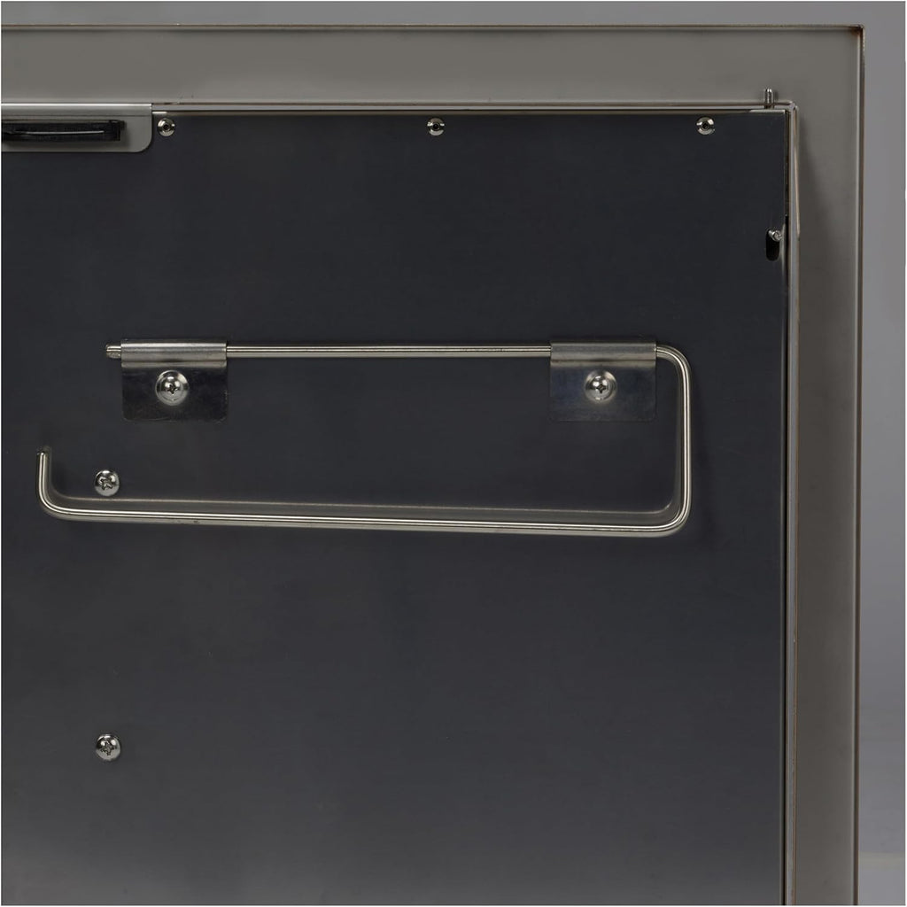 Bull Outdoor Products Premium Components for Outdoor Kitchen BBQ Island 30' Double Door with Reveal