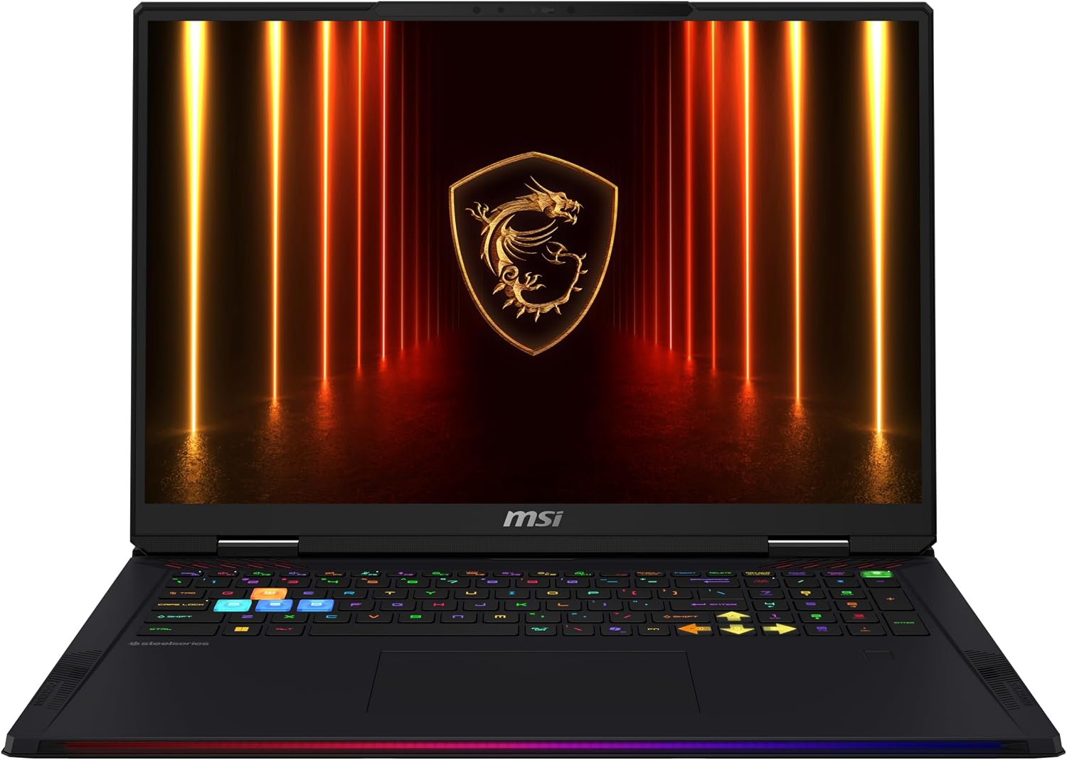 msi Raider 18 HX AI 18' 120Hz UHD+ Gaming Laptop: Intel Core U9-285HX, NVIDIA Geforce RTX 5090, 64GB DDR5, 2TB NVMe SSD, Thunderbolt 5, Wi-Fi 7, Win 11 Pro: Black A2XWJG-069US