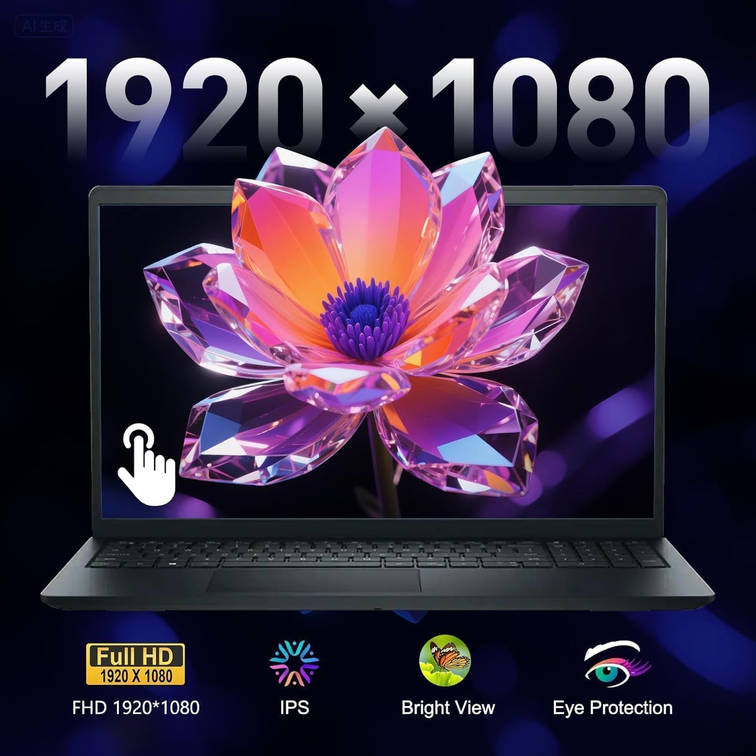 Dell Inspiron 15.6' 2K Touchscreen Laptop, 13th Gen Intel Core i5 (Beat i7-1250U), 64GB RAM, 2.5TB Storage (512GB External), Win 11, USB-C, Long Battery Life, Business & Study