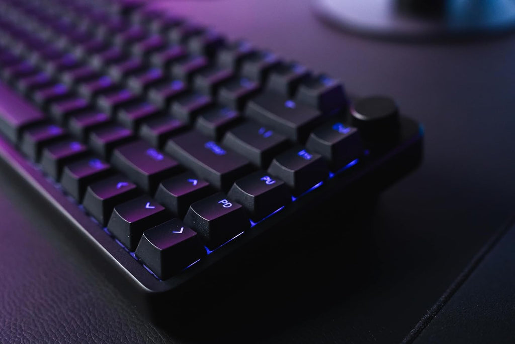 Sony INZONE KBD-H75 75% Wired CNC Aluminum Frame Gaming Keyboard, Hall-Effect Switch, Rapid Trigger, Adjustable Actuation Point, 8000 Hz Polling Rate, RGB Lighting, Volume Dial