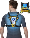 Portable Wearable Fan Rechargeable with Cooling Plate, Lightweight Cooling Vest, Portable Back Air Conditioner, Personal Fan Perfect for Travel, Sport