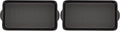 Matace 2 Pack Small Rubber Boot Tray - Black Rectangular Shoe Tray - 27.95' x 15.74' x 1.18' - 100% Recyclable Rubber - Raised Edge - Easy to Clean