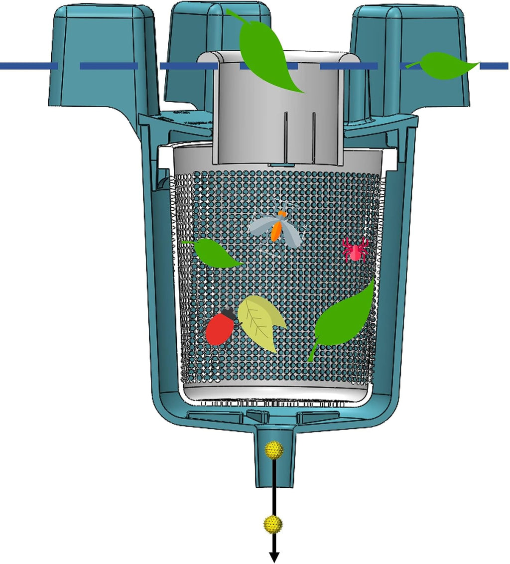 Xtreme- The Automatic Pool Surface Cleaner - Clarifier Pool Skimmer - Suction Skimmer for Pools
