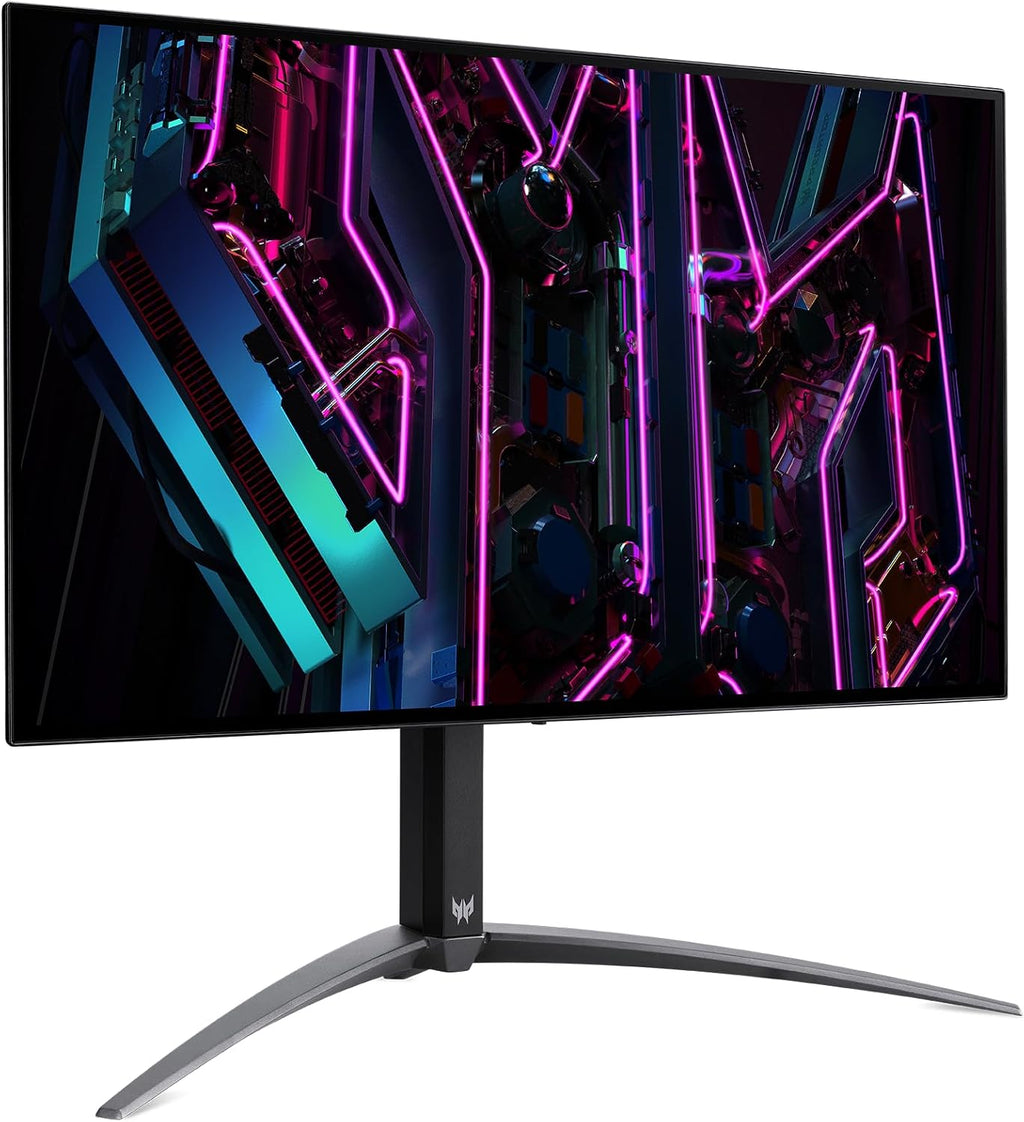 acer Predator X27U | 27' WQHD 2560 x 1440 OLED Gaming Monitor | AMD FreeSync Premium | Up to 240Hz | Up to 0.01ms | 1000nits@HDR 3% | DCI-P3 99% | Delta E<1 | USB Type-C, DP 1.4 & 2 x HDMI 2.0