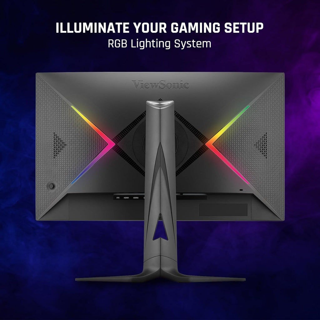 ViewSonic XG2536 25 Inch 1080p Gaming Monitor, IPS with 280Hz and 0.5ms for Elite Gaming Performance, FreeSync Premium and G-Sync Compatible, Advanced Ergonomics, 65W USB-C, HDMI, and DisplayPort