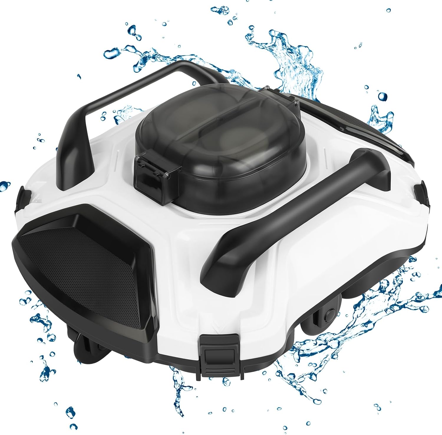 (2026 Upgrade) TCEUMIK Cordless Robotic Pool Cleaner 150 Mins Runtime, Automatic Pool Robot Vacuum with Dual Motors Climbs Slopes Under 23° Above Ground Pool & In-Ground Flat Pools Up to 914 Sq.Ft