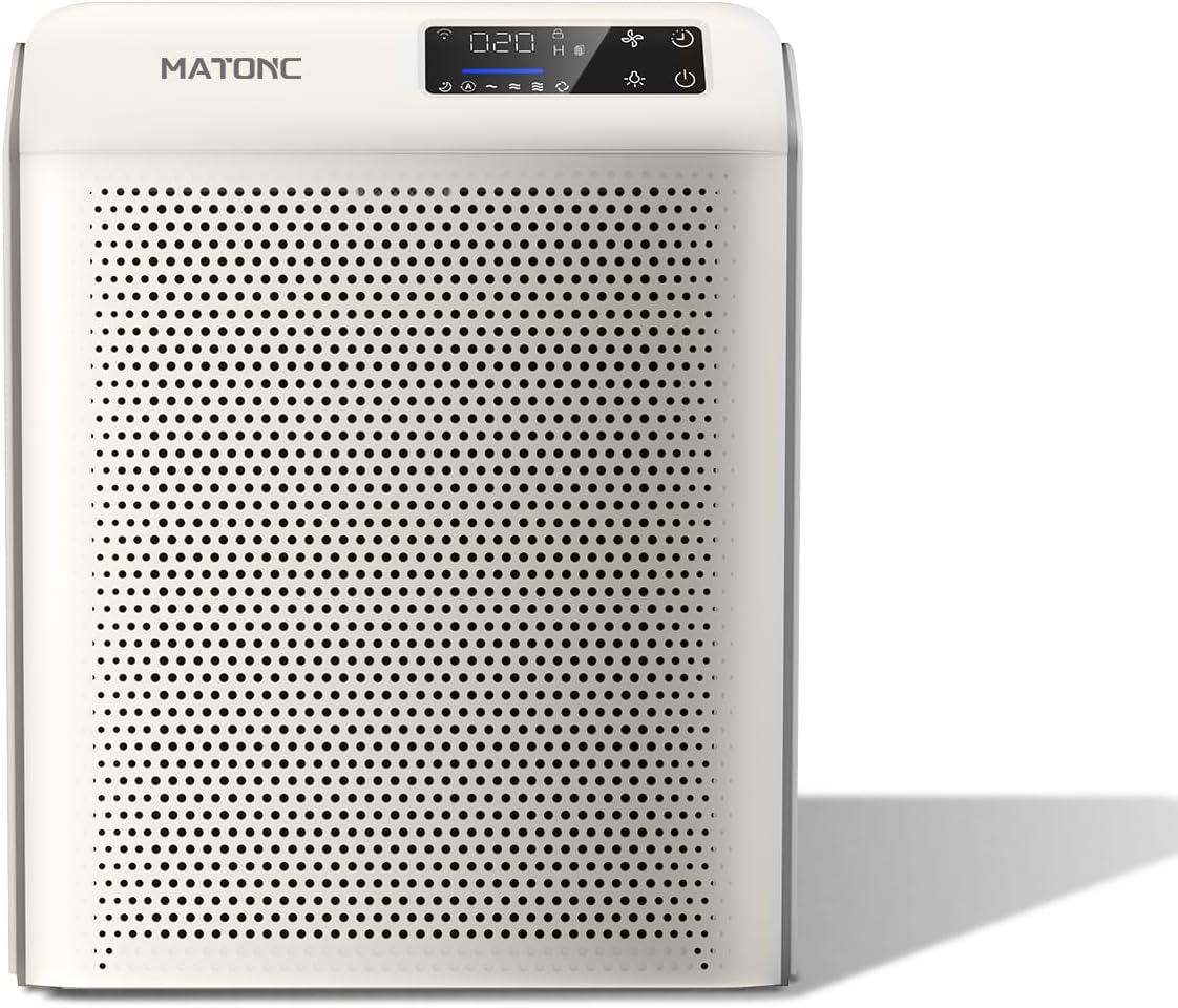 Smart Air Purifiers for Home up 3500 ft², with App Control, Sleep & Auto Mode, PM2.5 Display Air Quality, HEPA Air Purifier for Bedroom Large Room