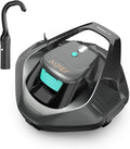 AIPER Seagull SE 2025 Cordless Robotic Pool Cleaner with LED Indicator, Self-Parking Technology, Lasts 90 Mins Runtime, Ideal for Above-Ground Pool up to 40 Feet, Grey & Teal