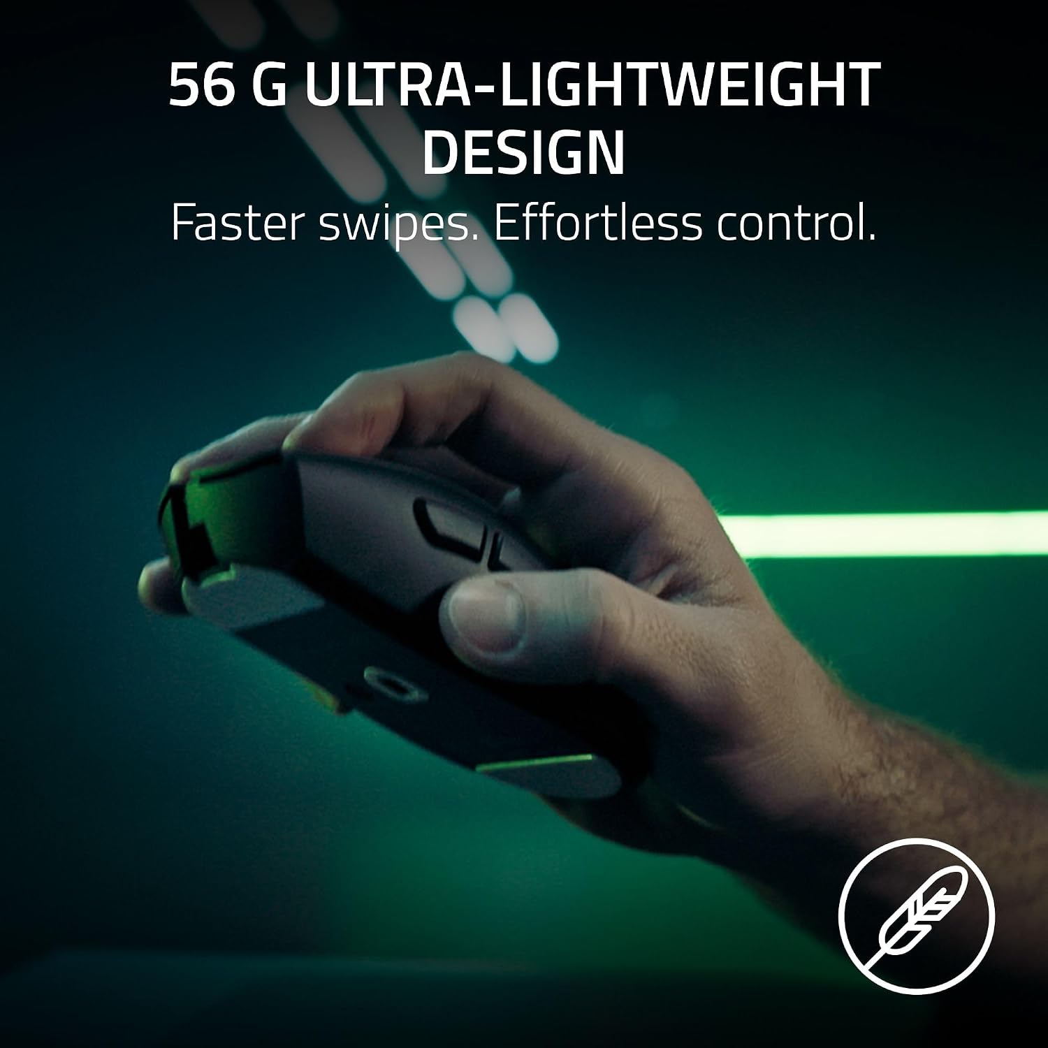 Razer DeathAdder V4 Pro Wireless Gaming Mouse – Lightweight 56g, HyperSpeed Wireless Gen-2, Gen-4 Optical Switches, Optical Scroll Wheel, Focus Pro 45K Sensor, Up to 150Hr Battery, Black (Renewed)