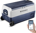 BODEGA BODEGACOOLER 12 Volt Car Refrigerator,38 Quart Portable Freezer Fridge,Car Fridge Dual Zone WIFI APP Control,(36L)-4℉-68℉Car Cooler 12/24V DC and 100-240V AC for Outdoor,RV,Travel,Camping