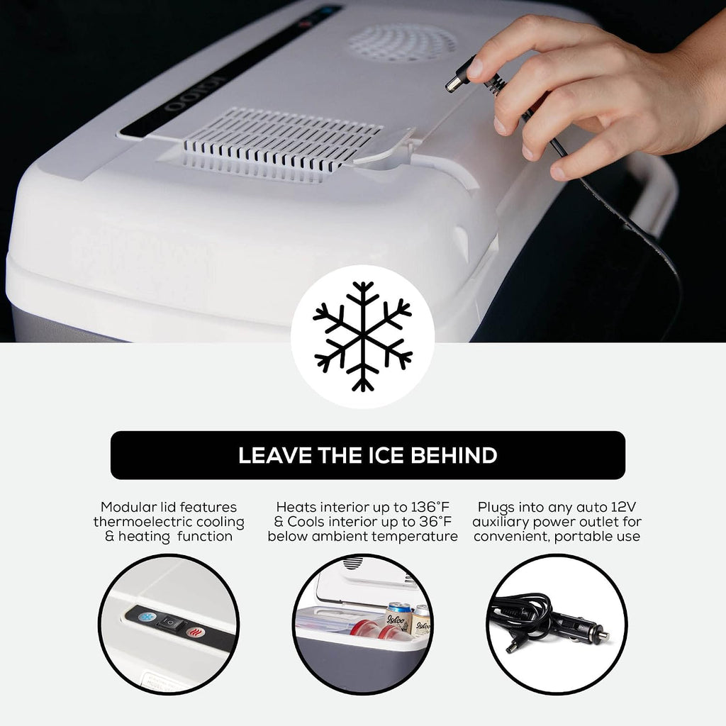 Igloo Iceless Thermoelectric Cooler | Portable Electric Plug-in Coolers