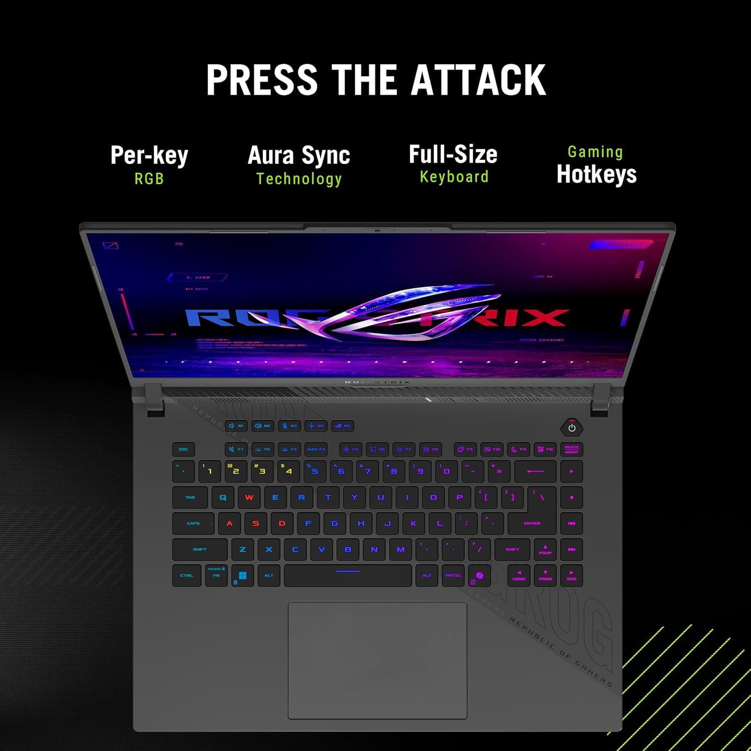 ASUS 2025 ROG Strix G16 Gaming Laptop, 16' FHD 165Hz Display, 16-Core AMD Ryzen 9 8940HX, RTX 5070 Ti (TGP 140W), MUX Switch, Window 11, w/Mouse pad (64GB RAM | 2TB PCIe SSD)