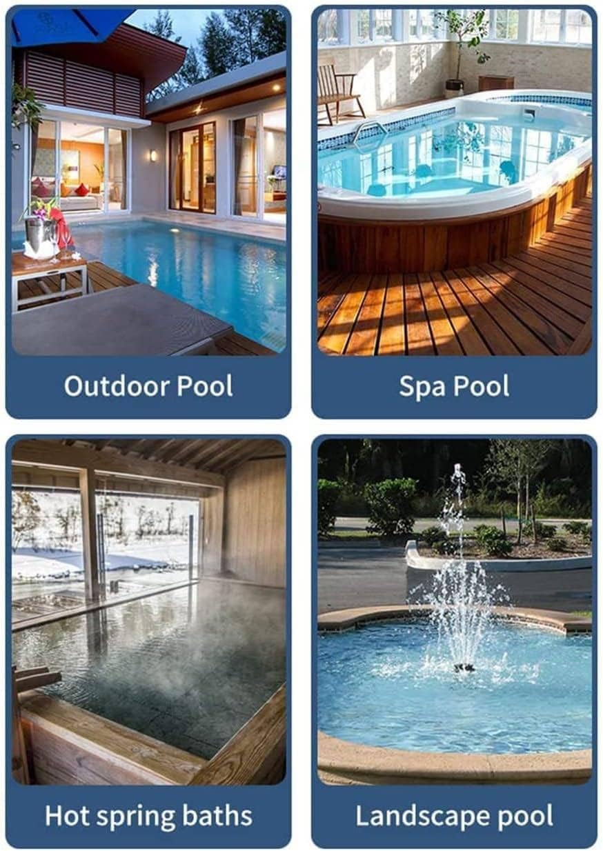 Small Inground & Above Ground Swimming Pools Cleaning Robot, Automatic Cleaning Machine Sweep Vacuum, Suction Rechargeable Battery for Floor/Walls & Waterline