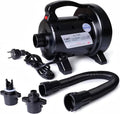 1200W Fast Electric Air Pump, Dual Nozzles for Inflatable Mirror Ball,Mattress, Pool Floats, Rafts, Quick Inflation Deflation, Portable Travel Pump