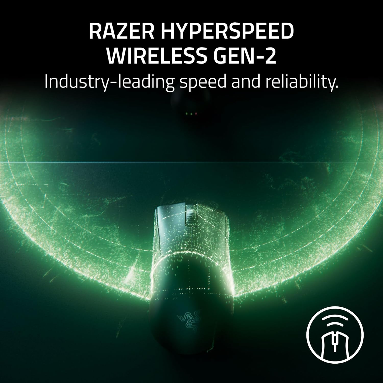 Razer DeathAdder V4 Pro Wireless Gaming Mouse: 56g Lightweight - HyperSpeed Gen-2 - Optical Scroll Wheel - Optical Switches Gen-4 - Focus Pro 45K Sensor Gen-2 - Up to 150 Hr Battery - White (Renewed)