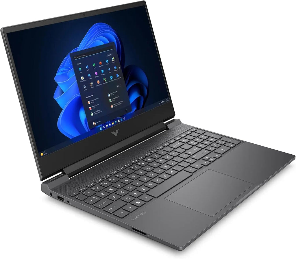 HP Victus 15 Gaming Laptop,15.6' FHD 144Hz Display, AMD Ryzen 5 7535HS, 16GB DDR5 RAM, 1TB NVMe SSD, AMD Radeon RX 6550M(> RTX 3050), Backlit KB, Wi-Fi 6, HDMI, Windows 11 Pro, w/BWE Accessories