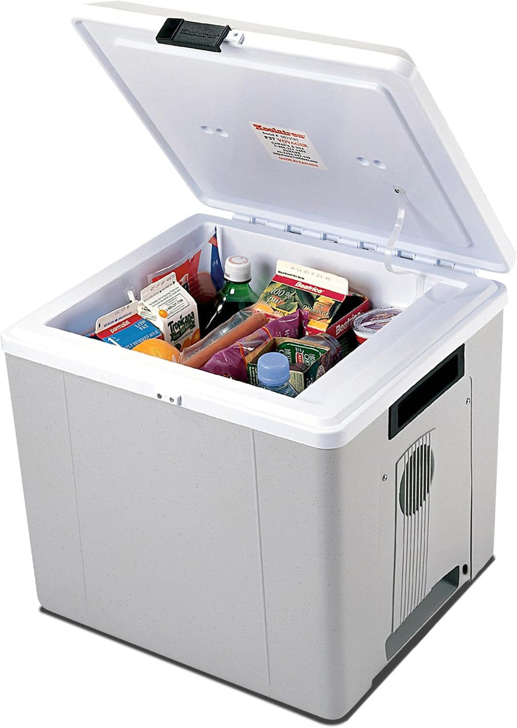 Koolatron 12V Iceless Cooler & Warmer – Portable Electric Cooler / Nevera Portátil Eléctrica for Car Truck Camper Boat, Hard Sided Mini Fridge for Camping Picnic Travel Lunch Food Drinks Office 29 qt
