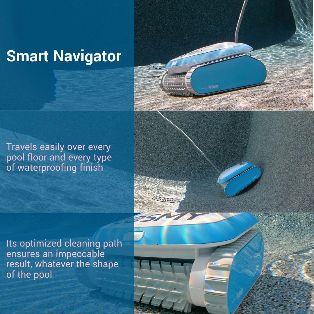 BWT's Cosmy The Bot 200 Robotic Pool Cleaner RURN-NOY0-C2M70