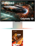 Samsung LS27FG900XNXZA 27 Inch Odyssey 3D 4K 165Hz Gaming Monitor with 5 Year Amber Protection Plan (2025)