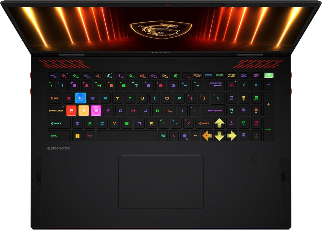 msi Raider 18 HX AI 18' 120Hz UHD+ Gaming Laptop: Intel Core U9-285HX, NVIDIA Geforce RTX 5090, 64GB DDR5, 2TB NVMe SSD, Thunderbolt 5, Wi-Fi 7, Win 11 Pro: Black A2XWJG-069US