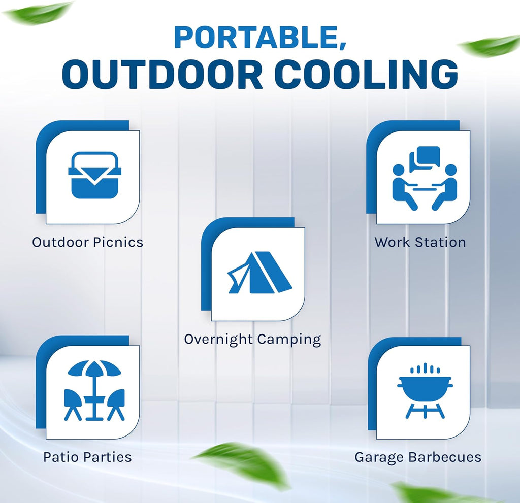 Hessaire MC61M 5,300 CFM 3-Speed Portable Evaporative Cooler